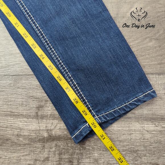 ZCO Jeans Juniors Straight Leg Jeans Size 11 - Picture 5 of 6